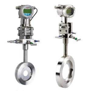 Compact differential pressure flowmeter