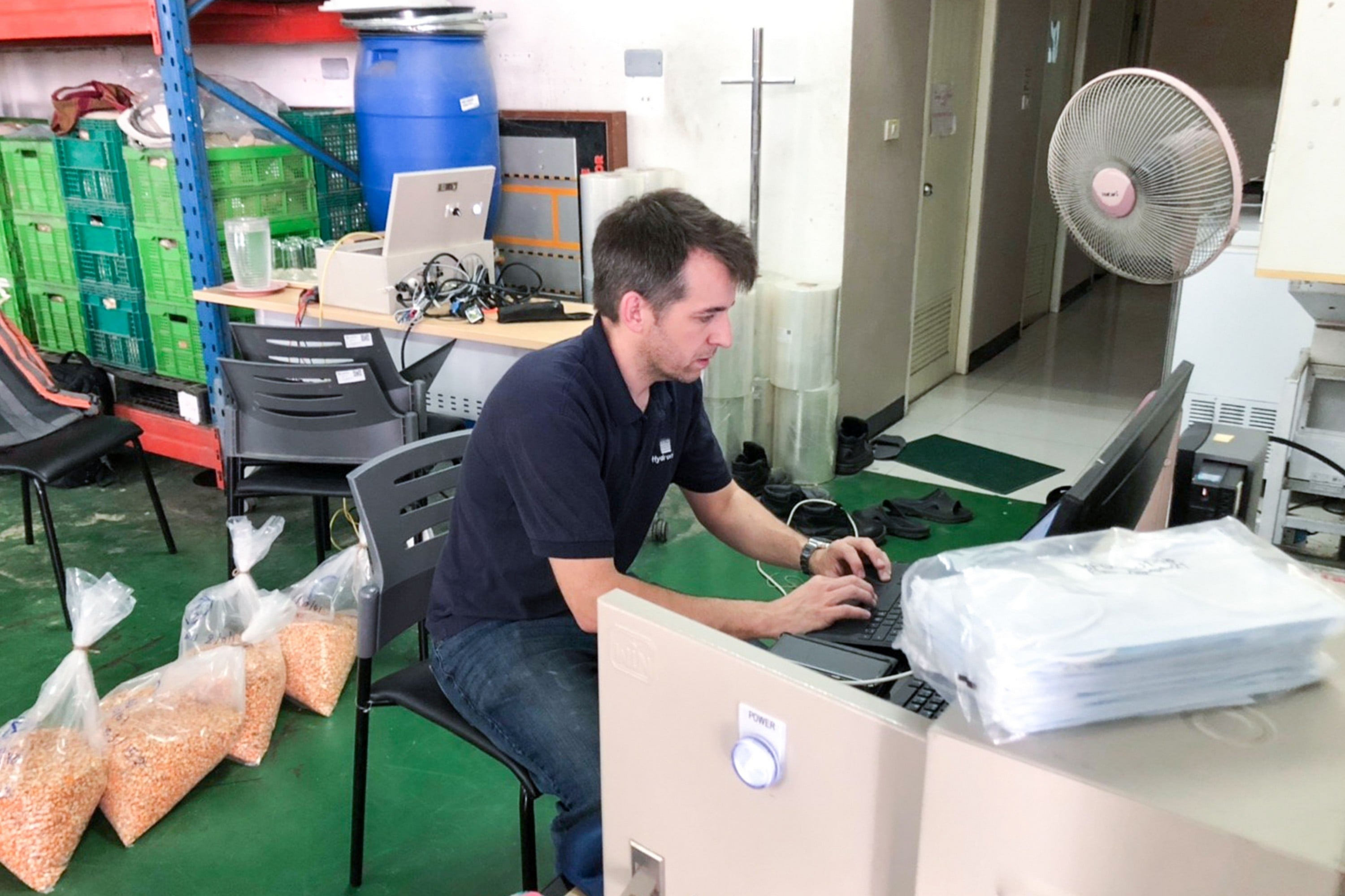 Graeme visit to CPF