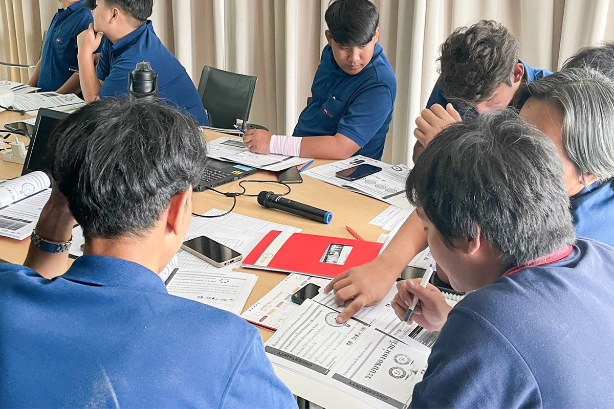 Onsite Training เรื่องการประเมินค่าความไม่เเน่นอนของการวัด
