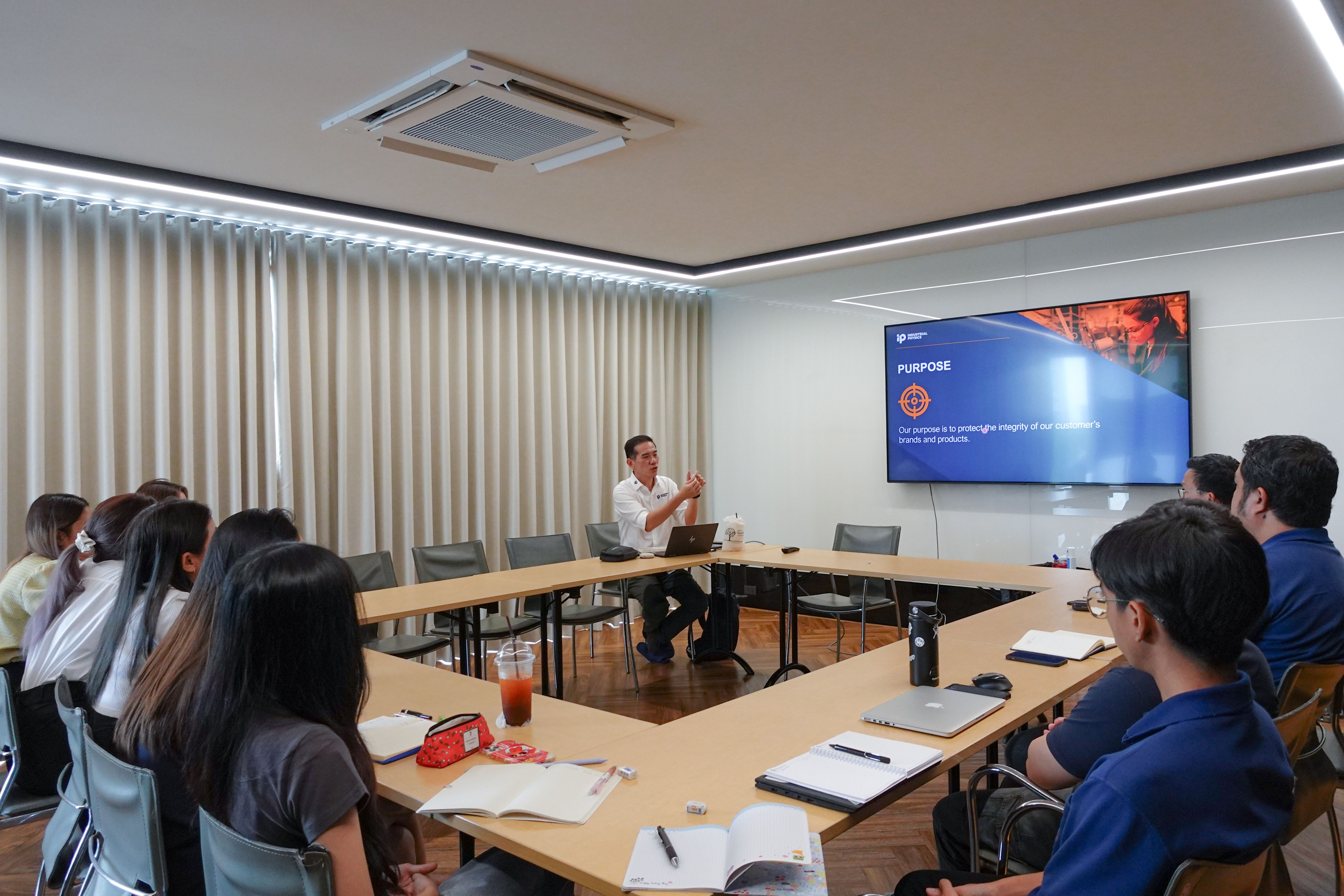 Industrial Physic product training 3 October 2023